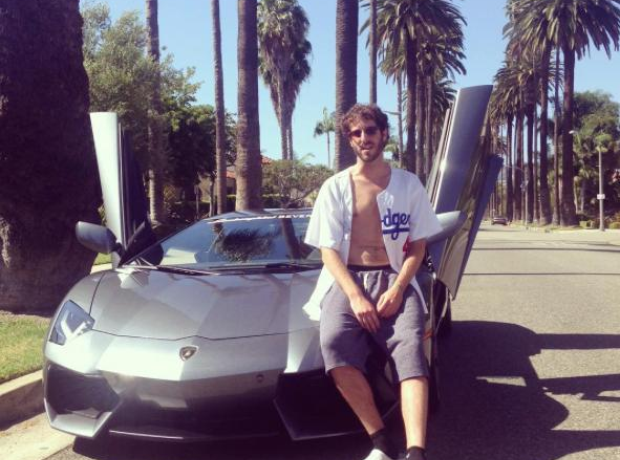 Photo of Lil Dicky  - car
