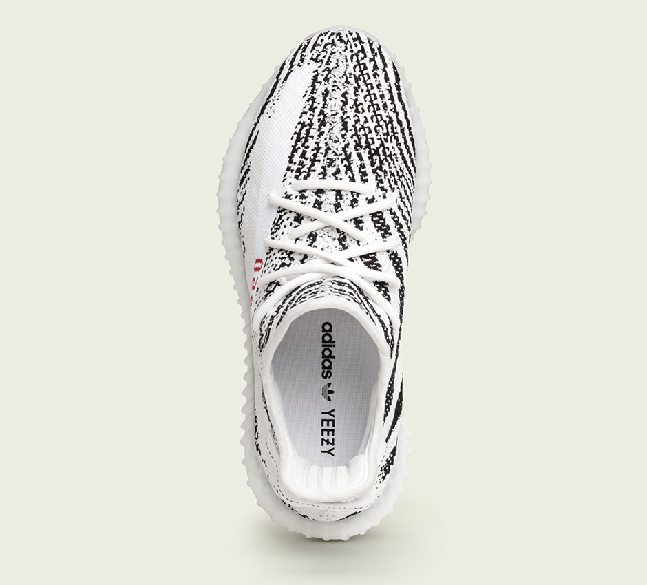 yeezy zebra style