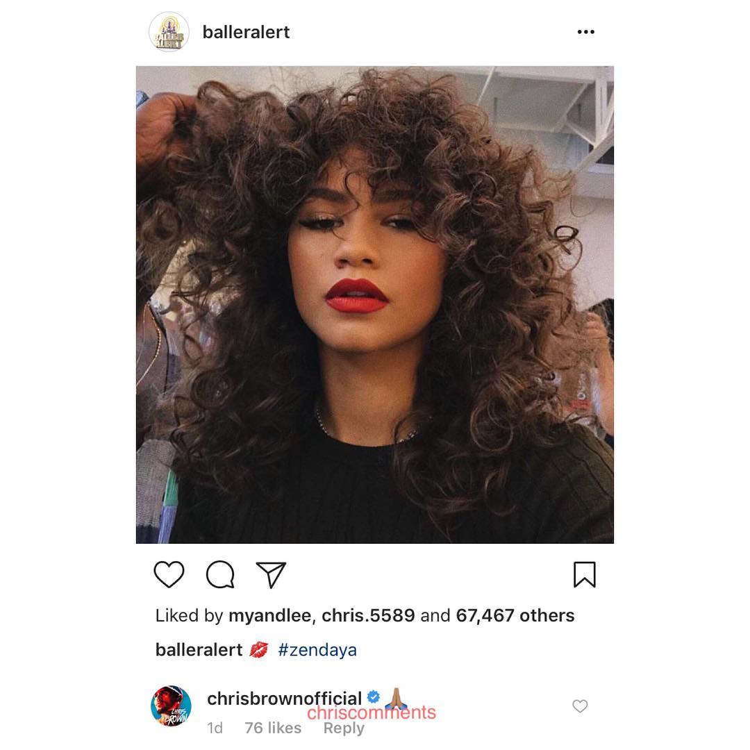 12 Times Chris Brown’s Instagram Replies Were Thirsty AF - Capital XTRA1080 x 1080