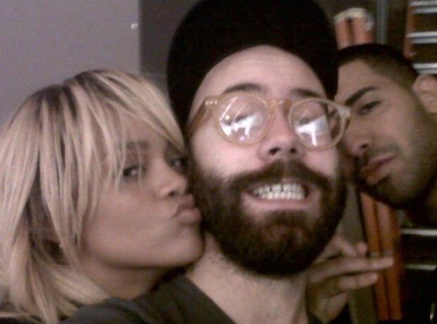 Rihanna and Drake with director Woodkid.