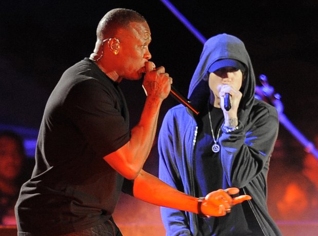 Dr Dre and Eminem