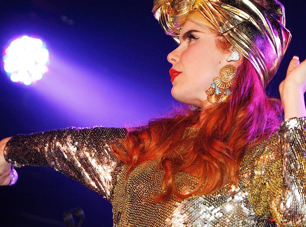 Paloma Faith performing on stage
