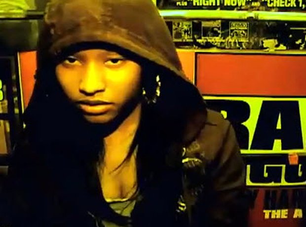 Nicki Minaj with before she was famous