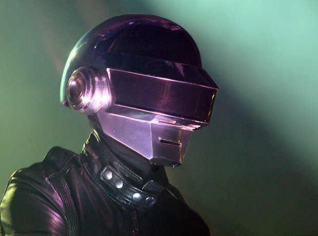 Daft Punk on stage