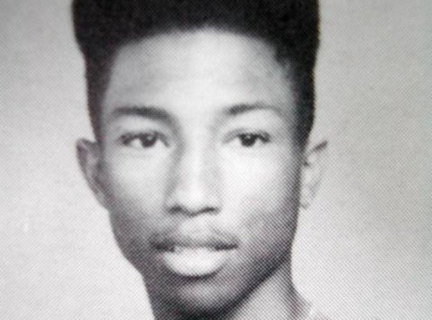 Pharrell Williams before he was famous child picture.