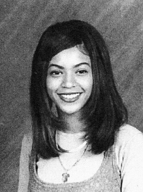 Beyonce yearbook