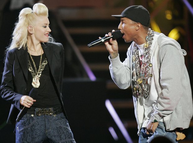 Gwen Stefani and Pharrell