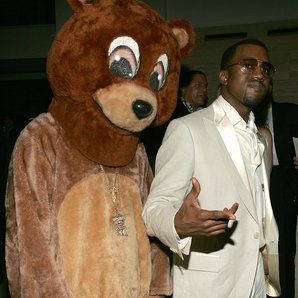 Kanye West Dropout Bear mascot