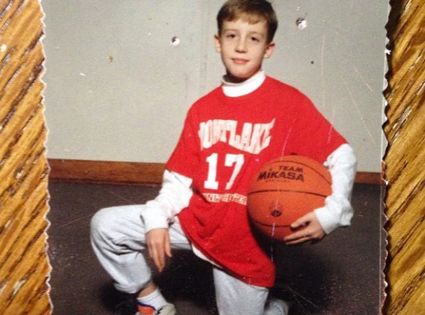 Macklemore as a young boy