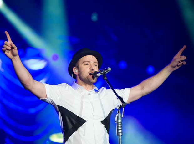 Justin Timberlake on stage