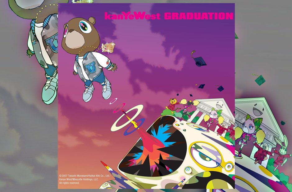 Kanye West 'Graduation' album artwork