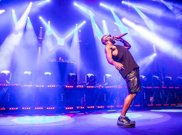 Tinie Tempah performs at the iTunes Festival 2013