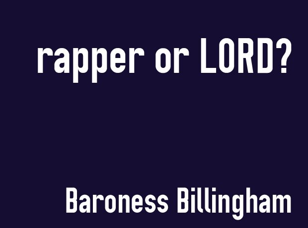 Rapper or Lord