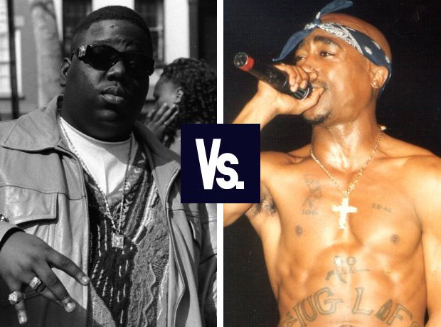 Notorious BIG and Tupac feud