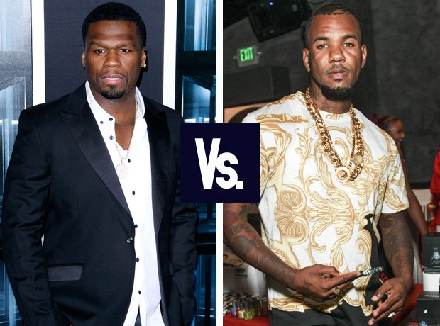50 CEnt and The Game feud
