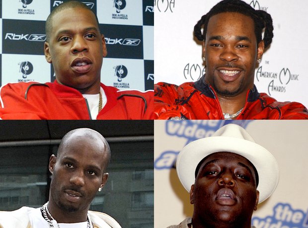 Jay-Z, Busta, DMX and Biggie