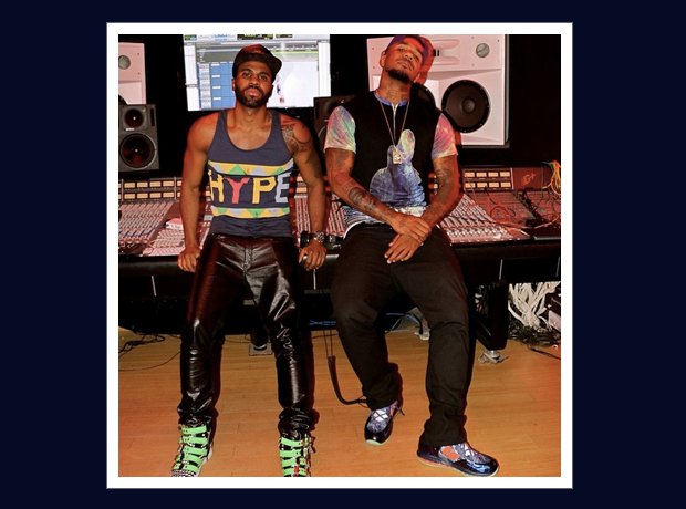 Jason Derulo And The Game In The Studio