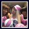 Image 1: Nicki Minaj with two pink basketballs