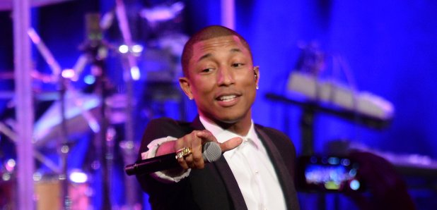 Pharrell on stage