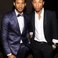 Image 6: Usher And Pharrell Williams at Angel Ball