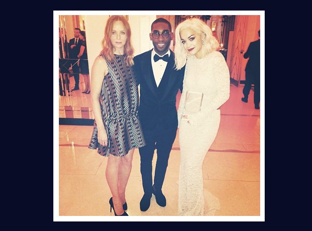 Tinie Tempah and Rita Ora with Stella McCartney