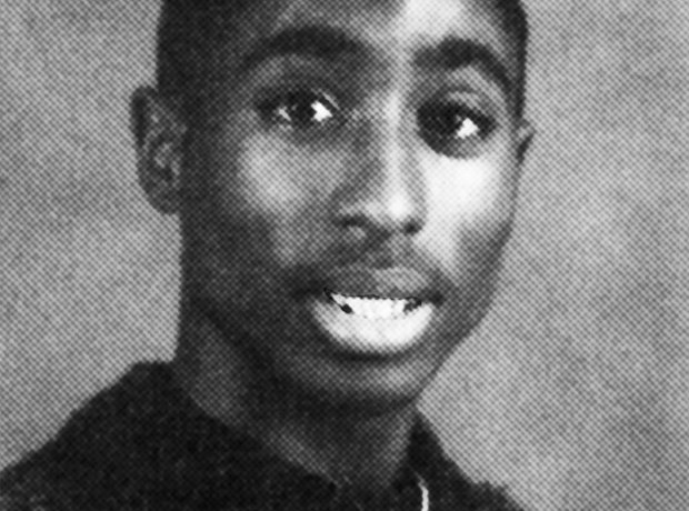 Tupac Shakur school picture before he was famous 