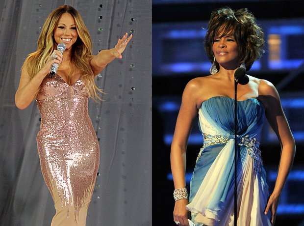 whitney houston and mariah carey