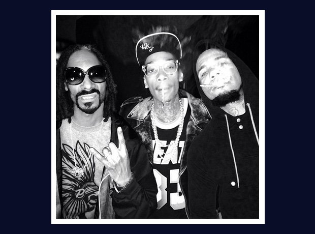 Snoop Dogg and Wiz Khalifa with The Game