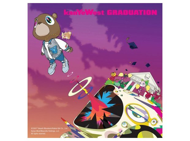 Kanye West, 'Graduation' album cover artwork