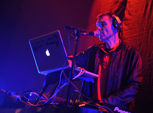 Tim Westwood with J. Cole at Eventim Apollo in London