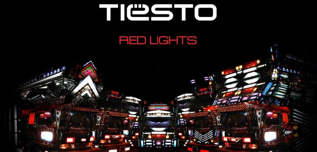 Tiesto 'Red Lights' artwork