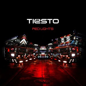 Tiesto 'Red Lights' artwork