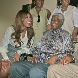 Nelson Mandela Beyonce Jay Z