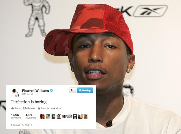 Pharrell Williams Best Tweets 2013