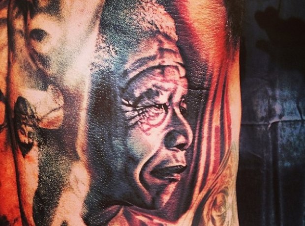 The Game's Nelson mandela Tattoo