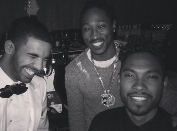 Drake Miguel and Future on Instagram