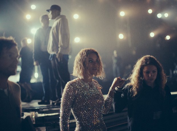 Beyonce Grammy Rehearsals