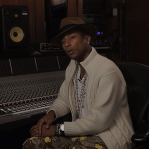 Pharrell in studio