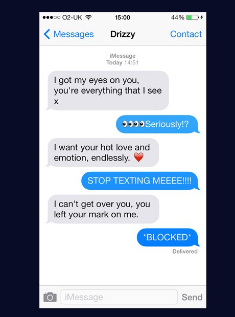 16 Texts That Prove Rap Chat Up Lines Definitely Wouldn T Work In Real Life Capital Xtra