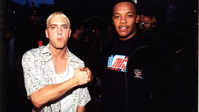 Eminem and Dr. Dre 