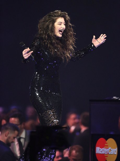 Lorde BRIT Awards 2014 Winner