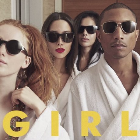 Pharrell Williams GIRL artwork for new album