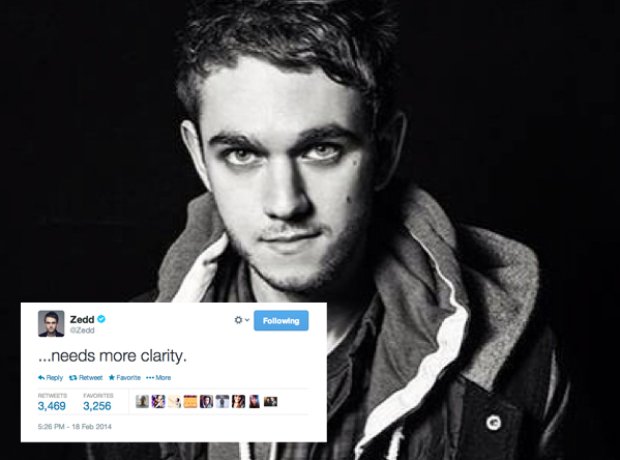 Zedd Twitter