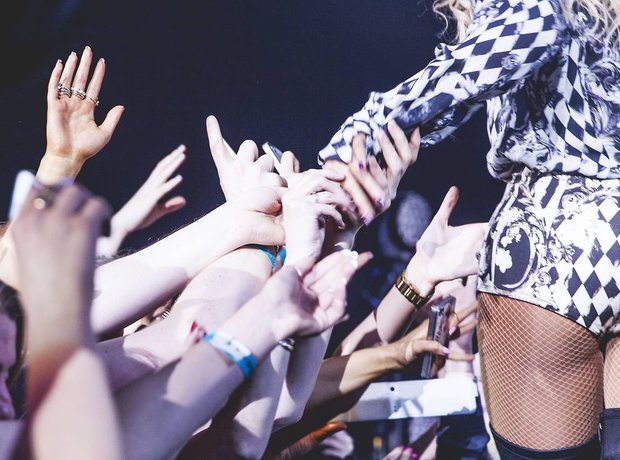 Beyonce UK tour pictures