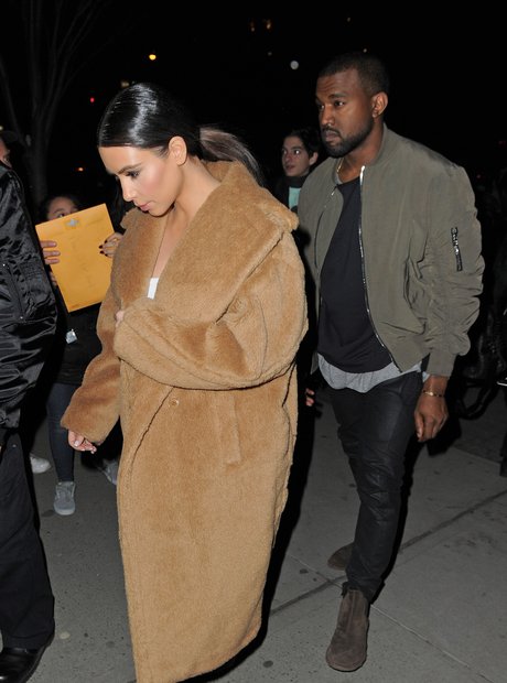 Kanye West and  Kim Kardashian