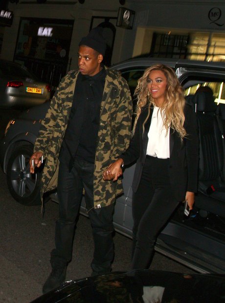 Beyonce and Jay Z on a date