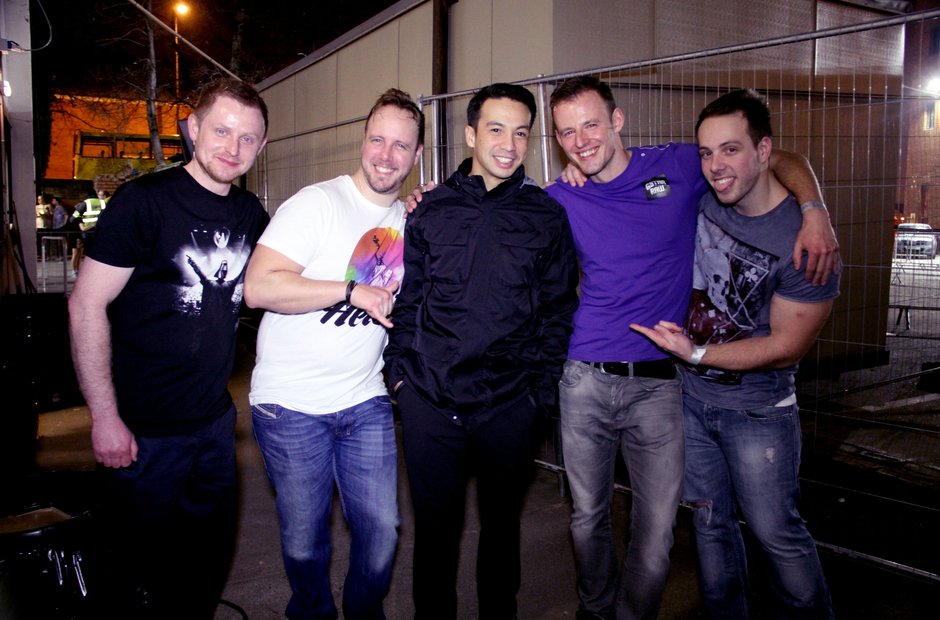 Laidback Luke With Competition Winners