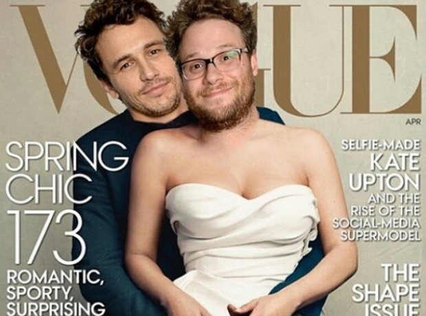 Seth Rogan James Franco Vogue Spoof
