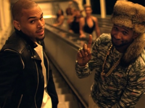 Chris Brown and Usher