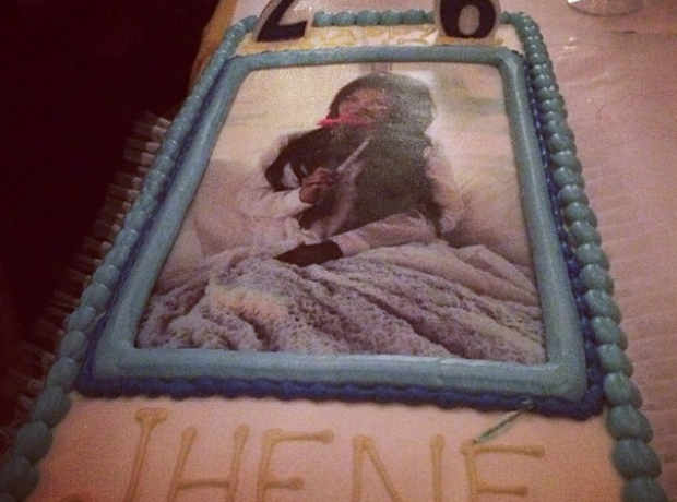Jhene Aiko Birthday cake